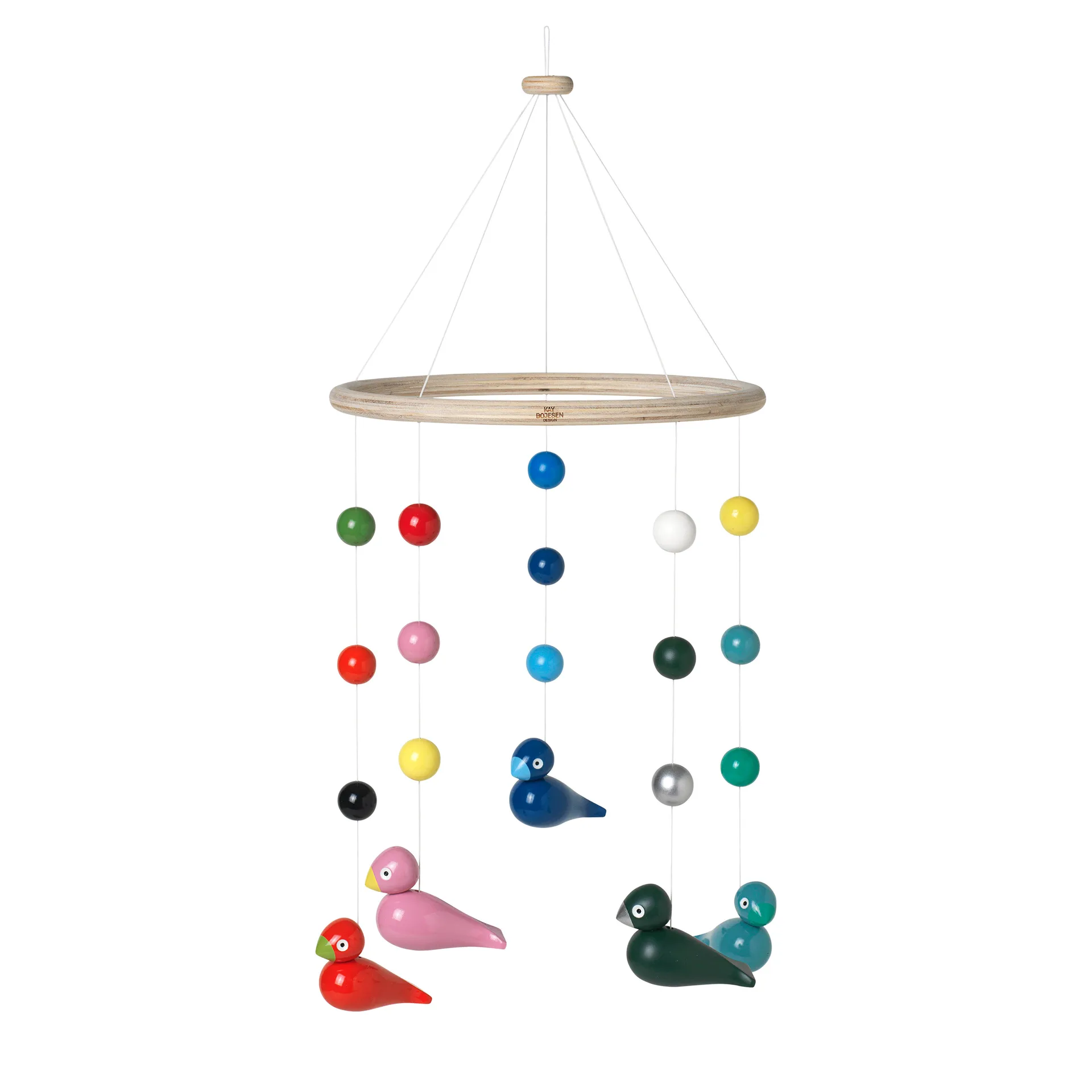 Kay Bojesen mobile ωδικό πουλί, πολύχρωμο Kay Bojesen Denmark