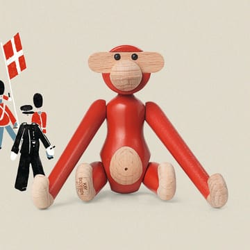 Kay Bojesen μίνι vintage μαϊμού - Κόκκινο - Kay Bojesen Denmark