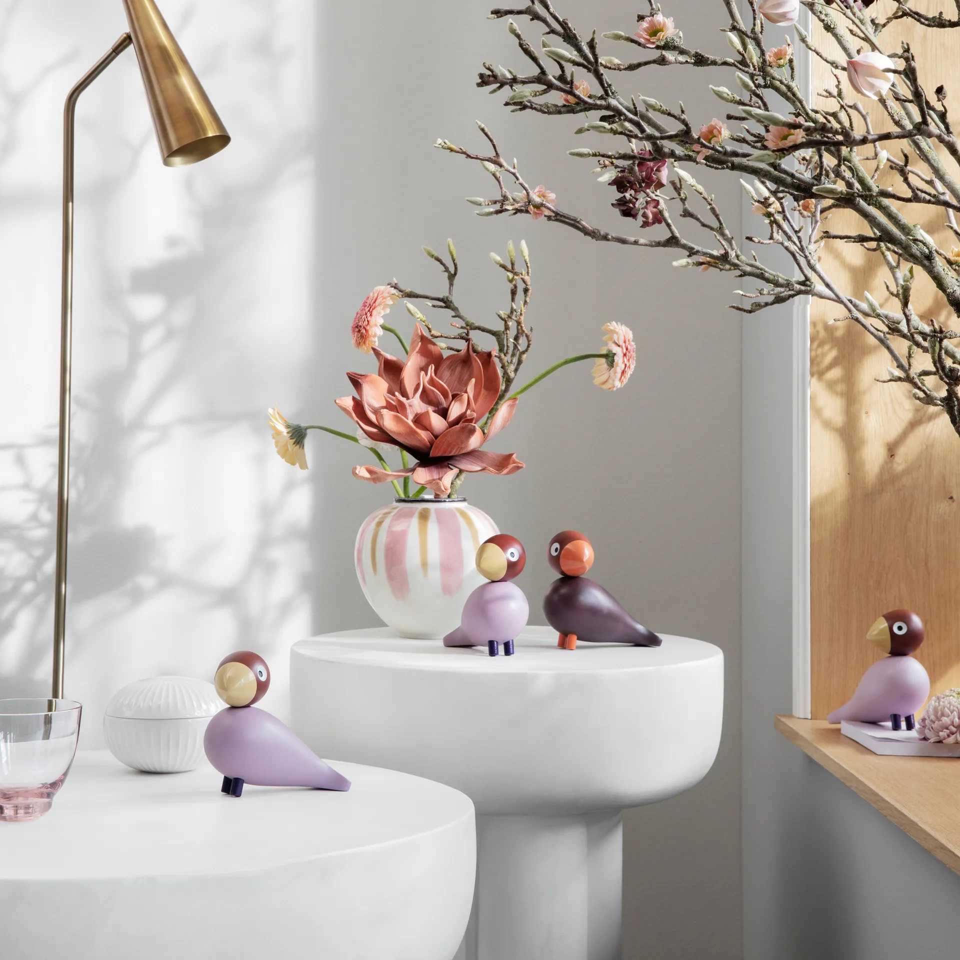 Kay Bojesen Year Bird 2023 songbird Jackie, Lavender Kay Bojesen Denmark