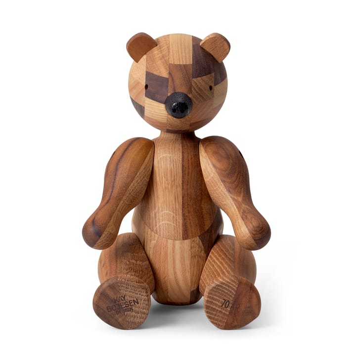 Ξύλινη επετειακή έκδ�οση αρκούδας με ανάμεικτο ξύλο, Kay Bojesen - Μεσαίο - Kay Bojesen Denmark