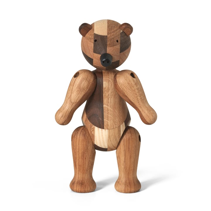 Ξύλινη επετειακή έκδοση αρκούδας με ανάμεικτο ξύλο, Kay Bojesen - Μικρό - Kay Bojesen Denmark