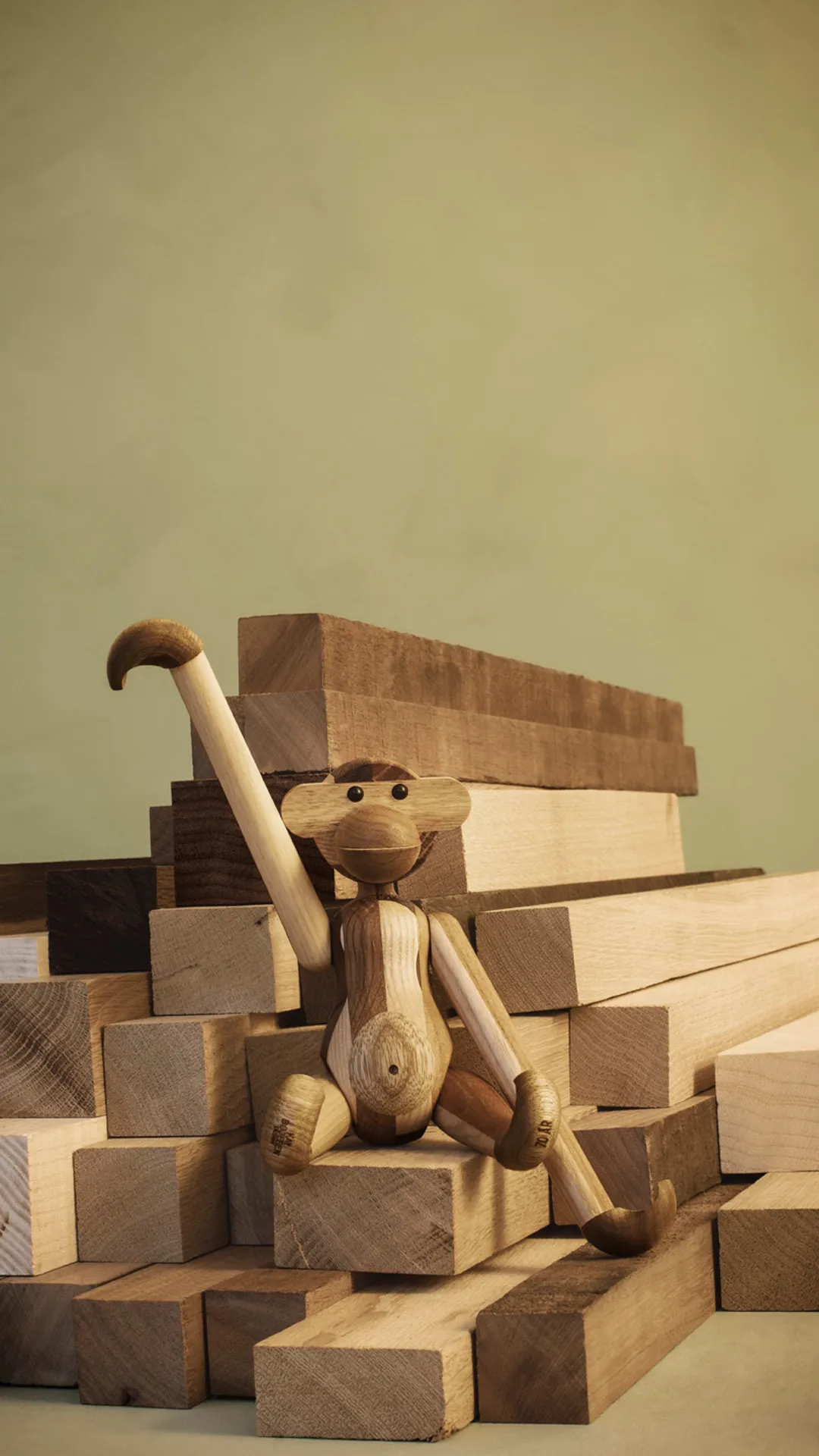 Kay Bojesen μαϊμού επετειακή έκδοση ανάμεικτο ξύλο, Μικρό Kay Bojesen Denmark