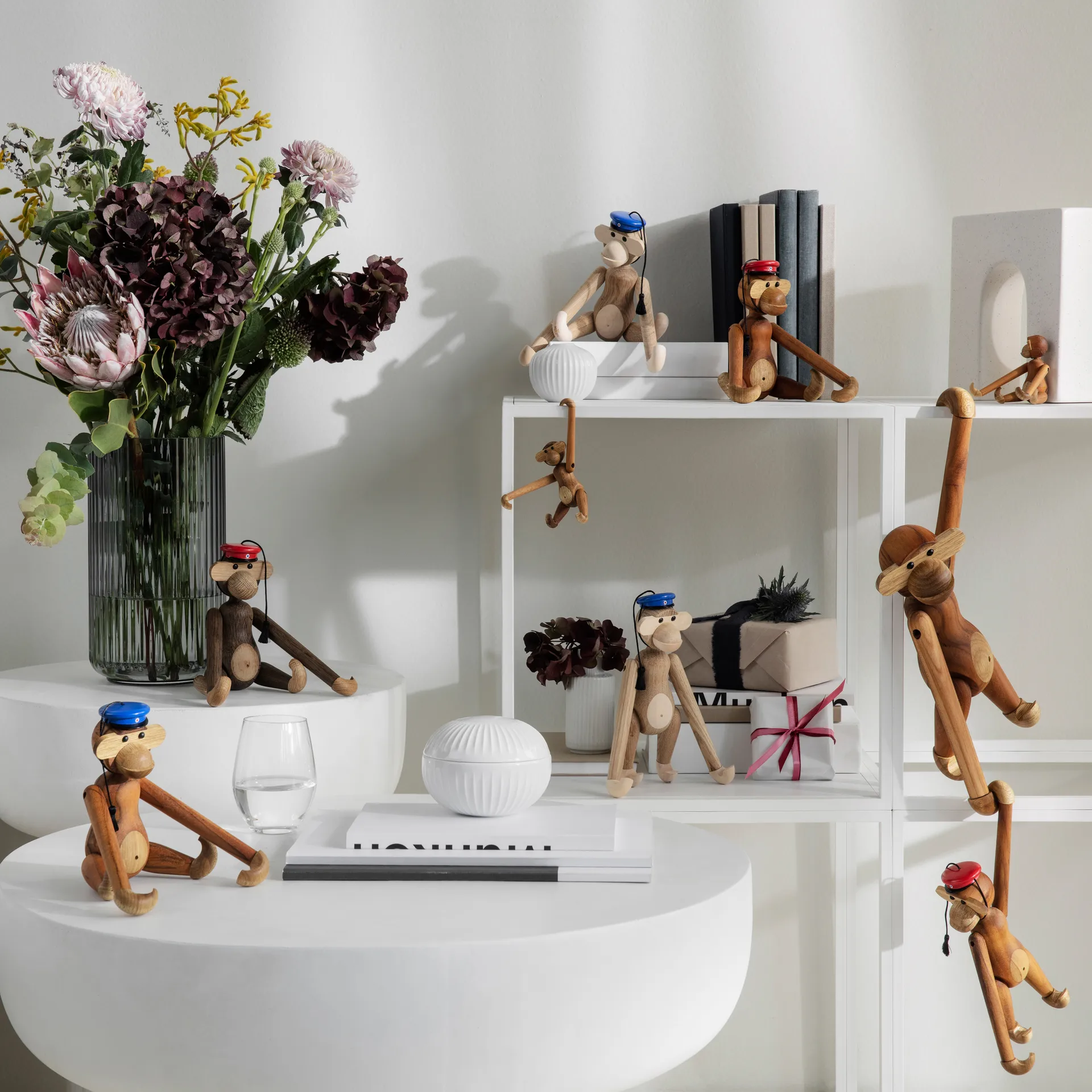 Kay Bojesen καπέλο φοιτητή για μικρή μαϊμού, Κόκκινο Kay Bojesen Denmark