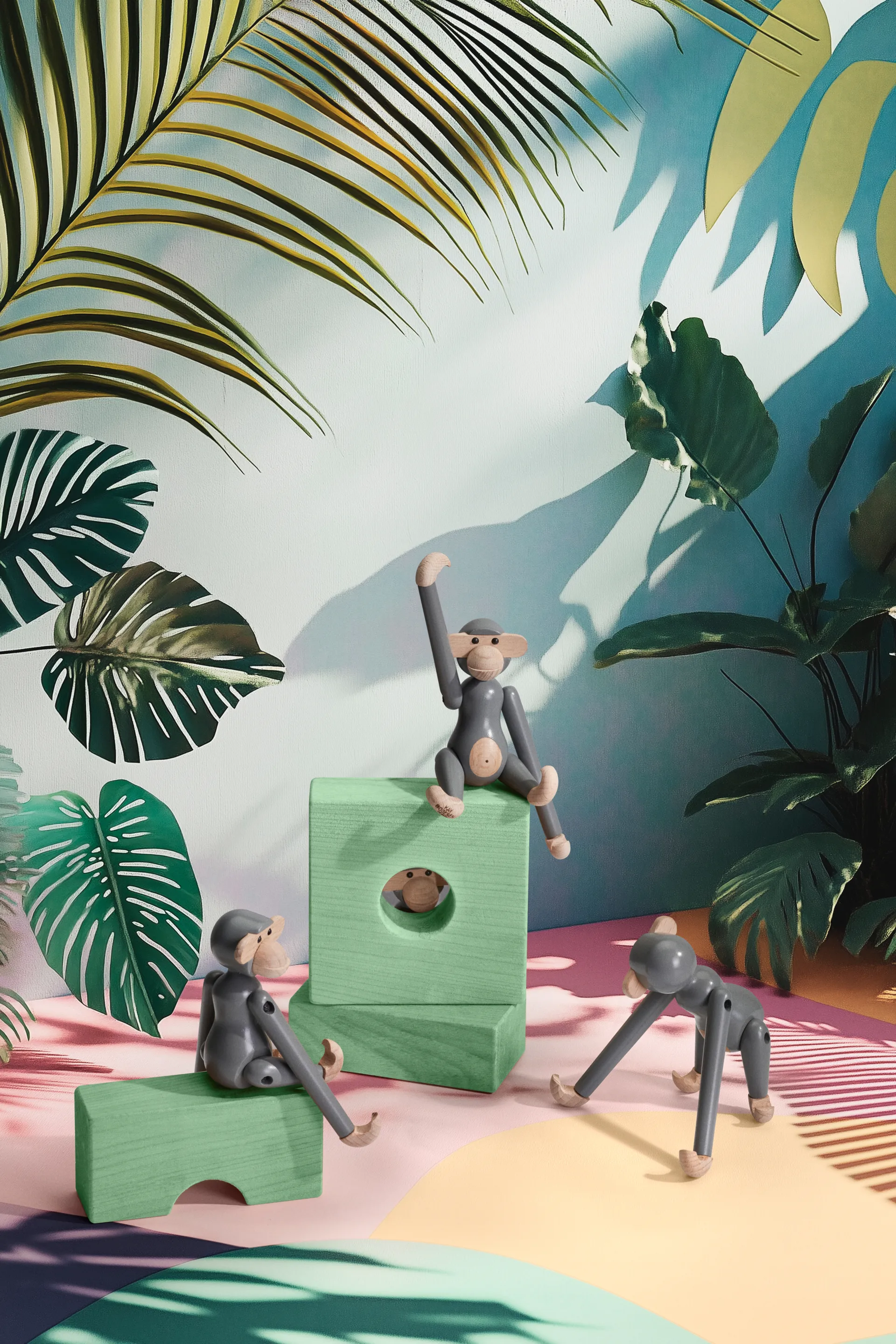 Kay Bojesen μαιμού μίνι, Γκρι Kay Bojesen Denmark