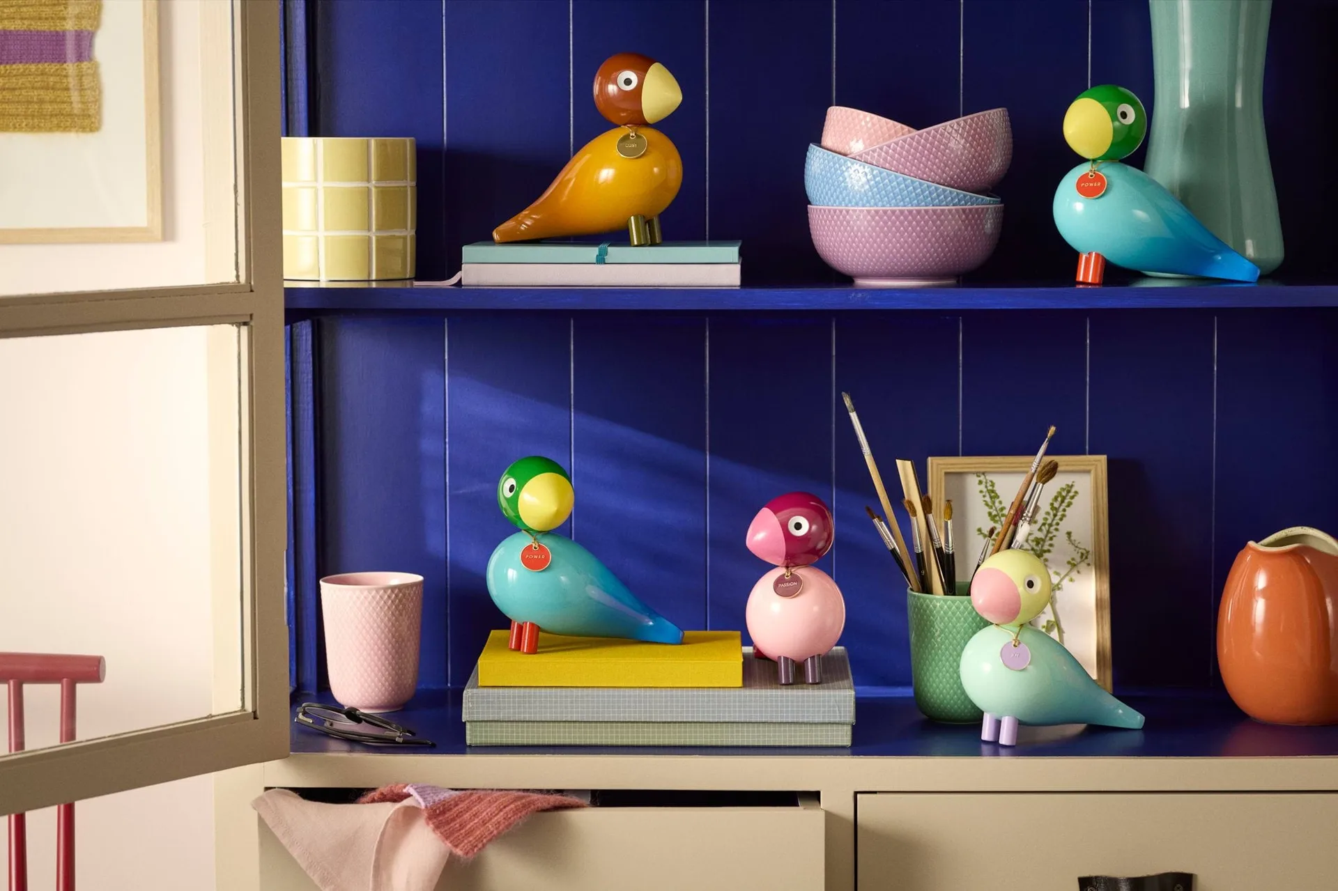 Story bird, Μπλε Kay Bojesen Denmark
