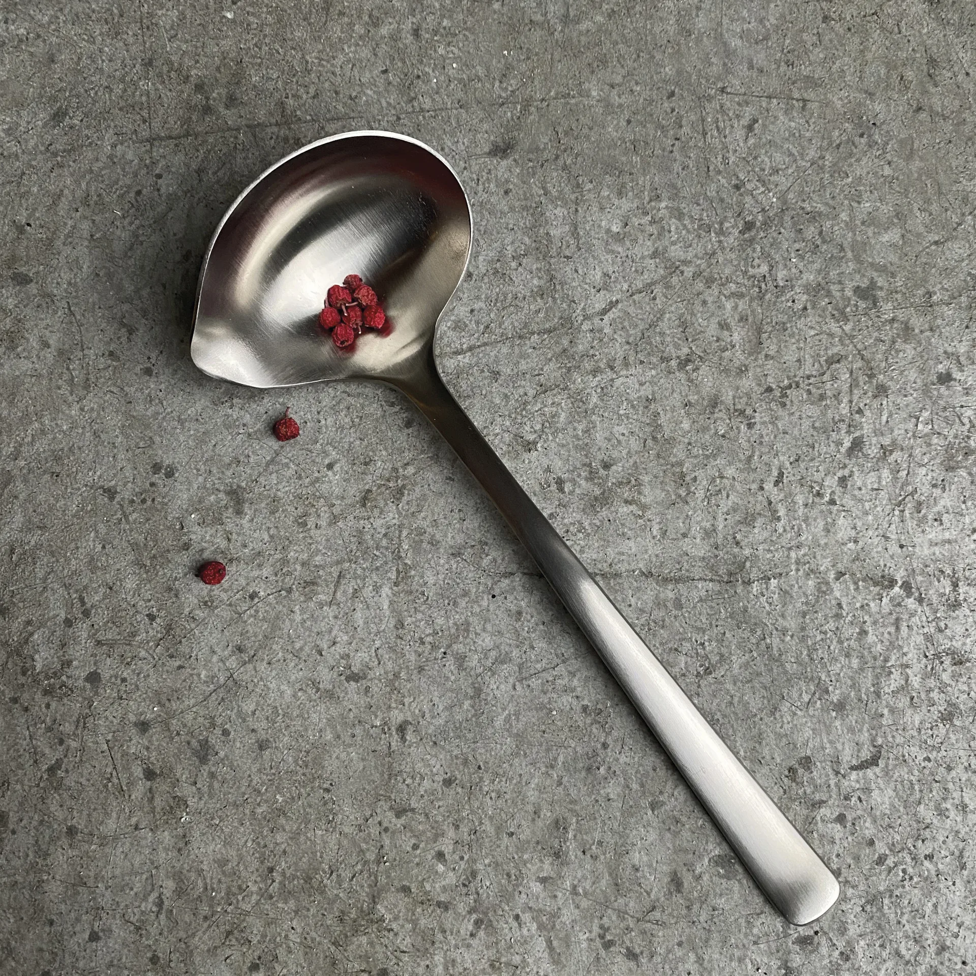 Κουτάλα Grand Prix 18,5 cm, Matte steel Kay Bojesen