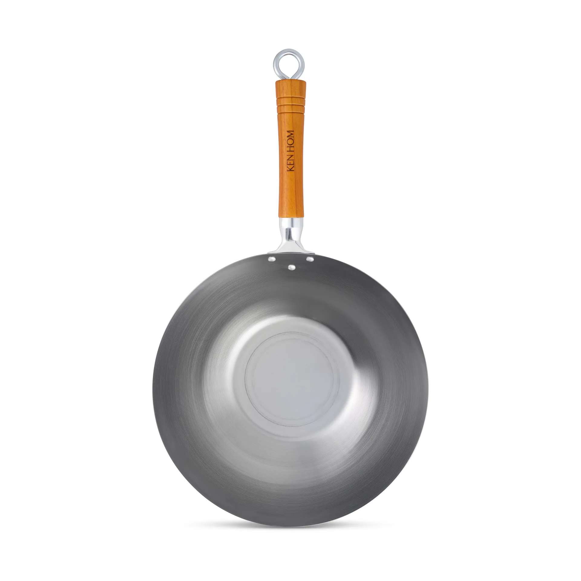 Ken Hom classic wok τηγάνι από άνθρακα Ø32 cm, Ατσάλι Ken Hom