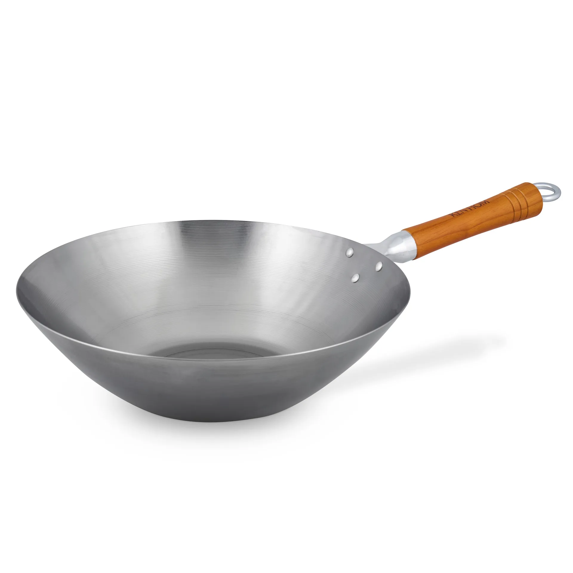 Ken Hom classic wok τηγάνι από άνθρακα Ø32 cm, Ατσάλι Ken Hom