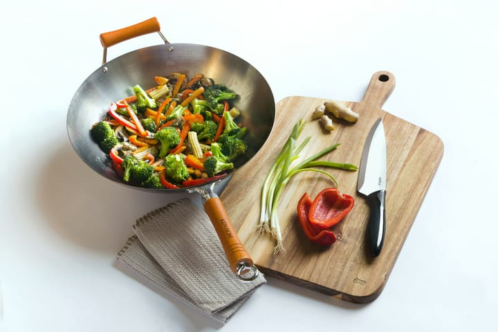 Ken Hom excellence wok τηγάνι από άνθρακα Ø36 cm, Ατσάλι Ken Hom