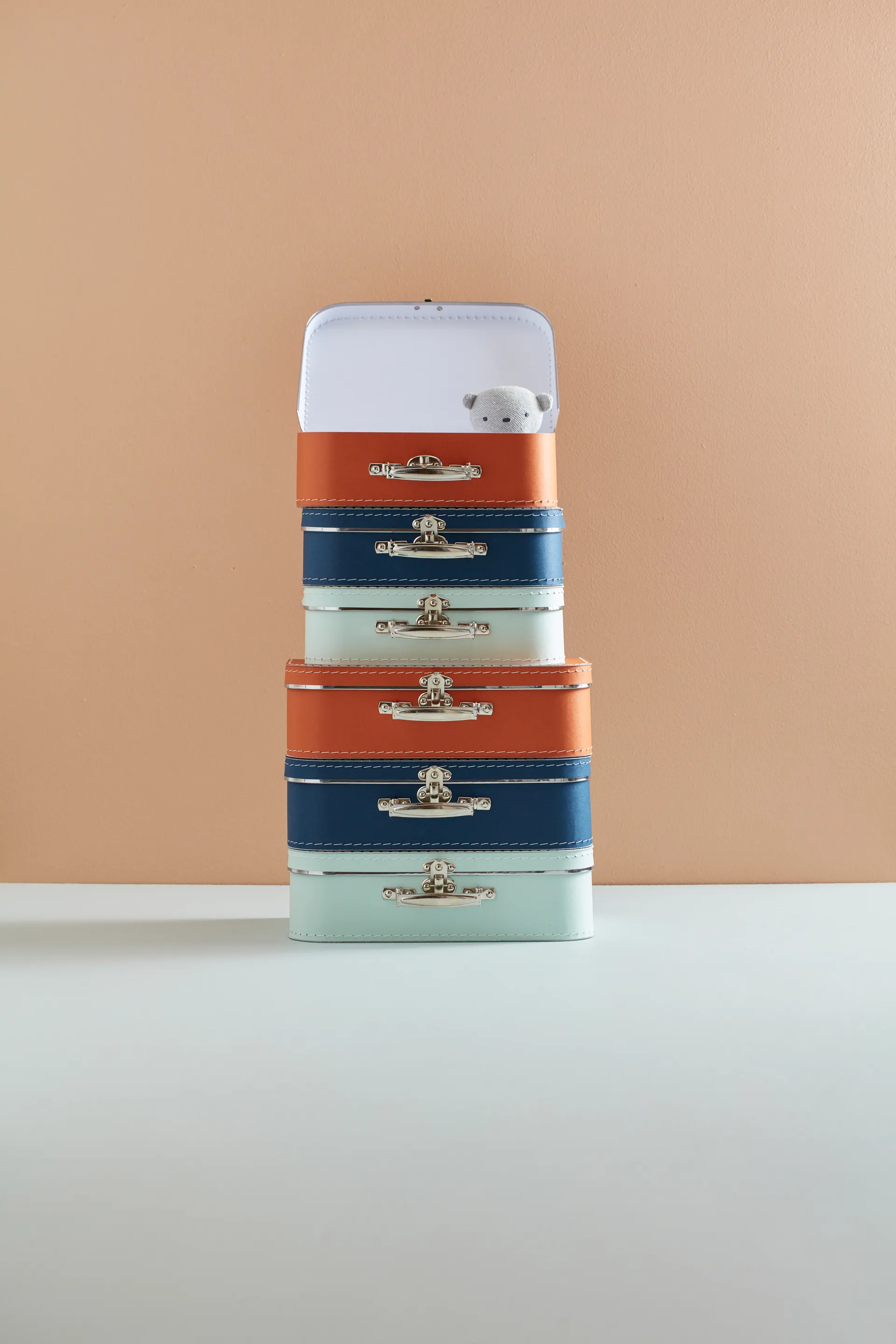 Βαλίτσα για παιδιά, 2 κομμάτια, Πράσινο Kid's Concept