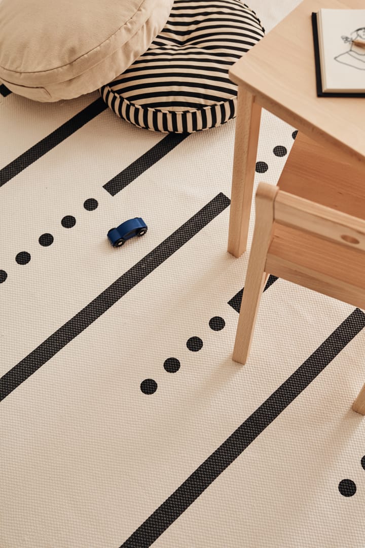 Χαλί, Kid's Base, λευκό γκρι 130x160 εκ, Λευκό Kid's Concept