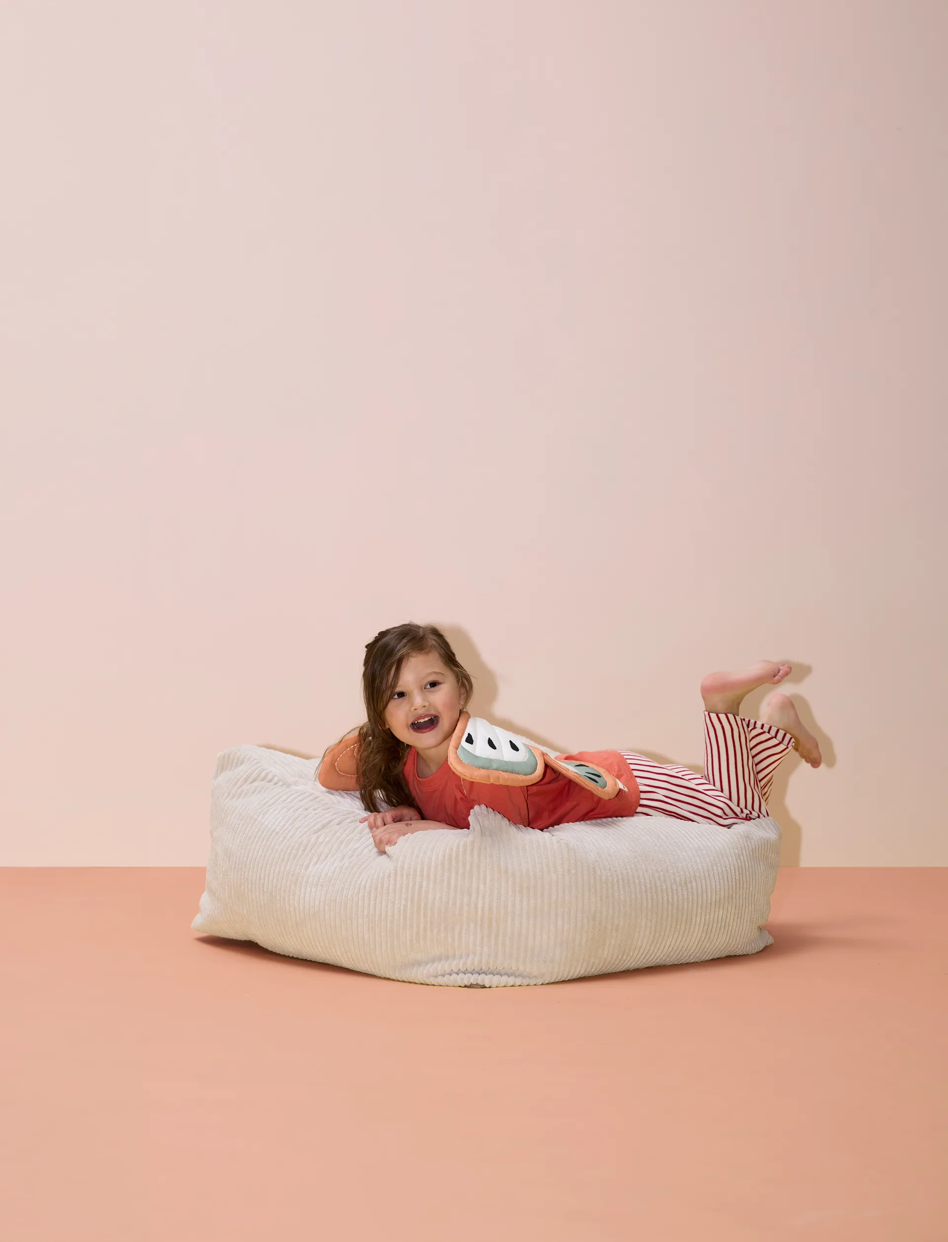 Kid's Base σκαμπό 85x85x34 cm, Φυσικό λευκό Kid's Concept