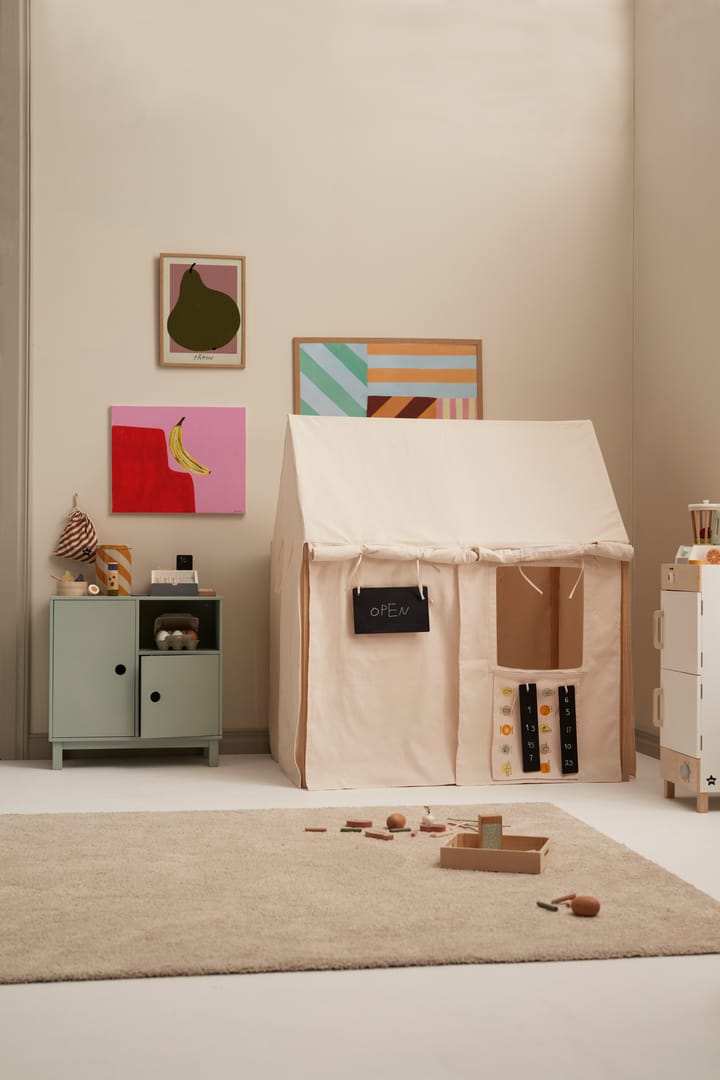 Παιδική σκηνή παιχνιδιού, Kid's Base, Φυσικό λευκό Kid's Concept