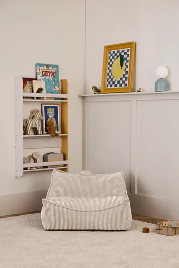 Kid's Base πουφ - Φυσικό λευκό - Kid's Concept