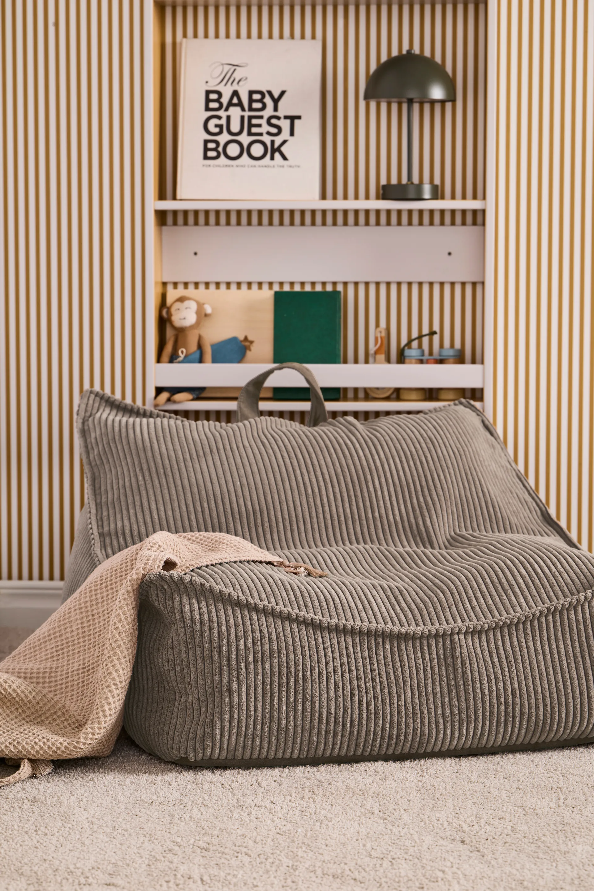 Kid's Base πουφ, Καφέ Kid's Concept