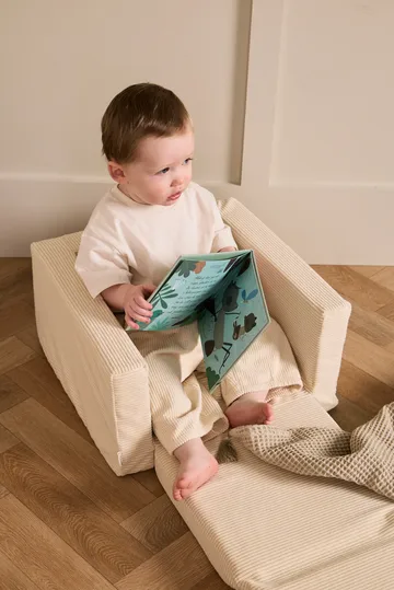 Kid's Base πολυθρόνα αναδιπλούμενη - Φυσικό λευκό - Kid's Concept