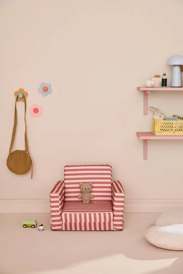 Kid's Base πολυθρόνα αναδιπλούμενη - καφέ ροζ - Kid's Concept