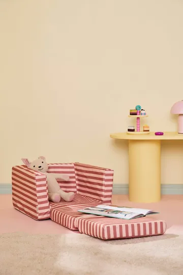 Kid's Base πολυθρόνα αναδιπλούμενη - καφέ ροζ - Kid's Concept