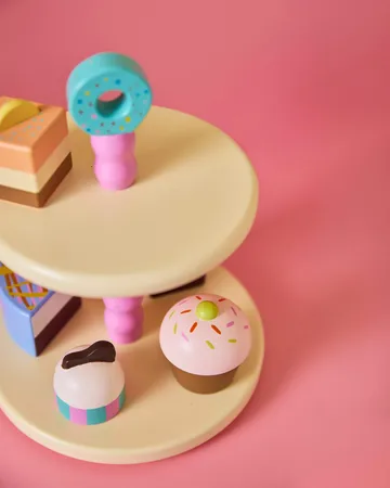 Kid's Concept δίσκος για κέικ με κουλουράκια - 9 τεμάχια - Kid's Concept
