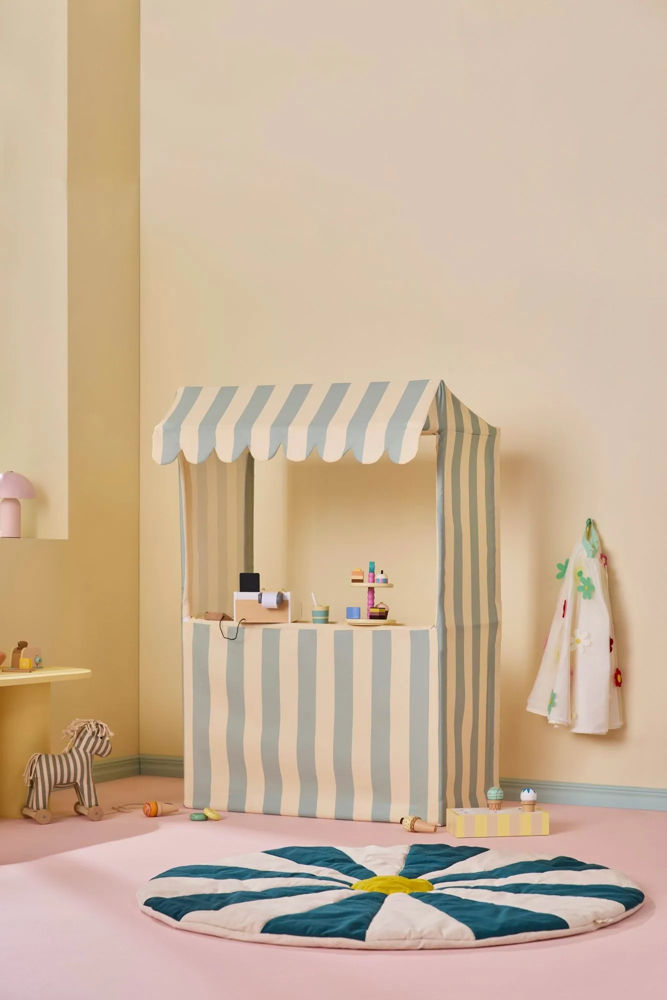 Kid's Concept πάγκος αγοράς, πρασινομπλέ Kid's Concept
