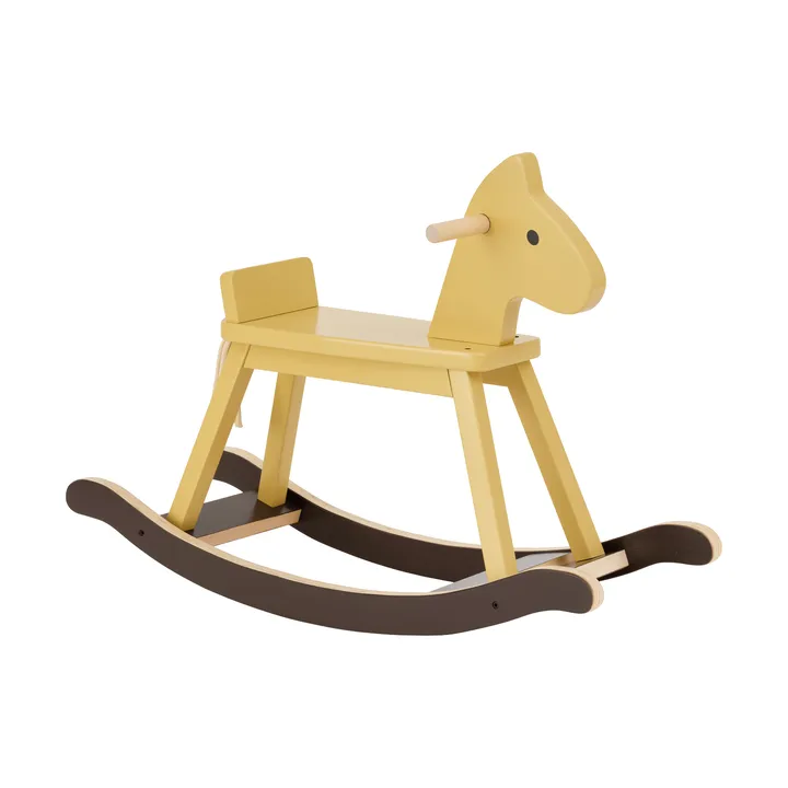 Kid's Concept ξύλινο αλογάκι  - μελί κιτρινόχρυσο - Kid's Concept
