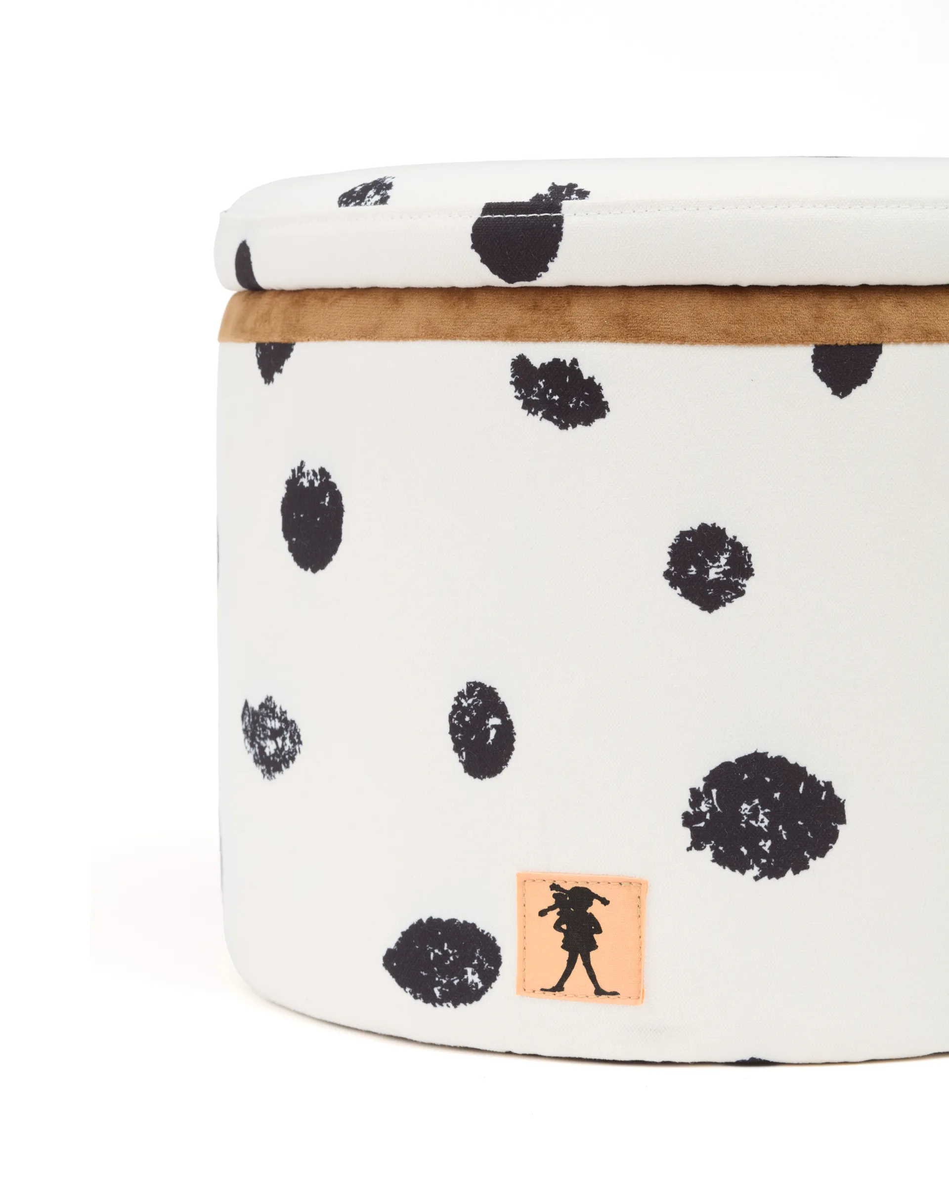 Pippi πουφ με αποθήκευση Ø40x30,5 cm, Multi Kid's Concept
