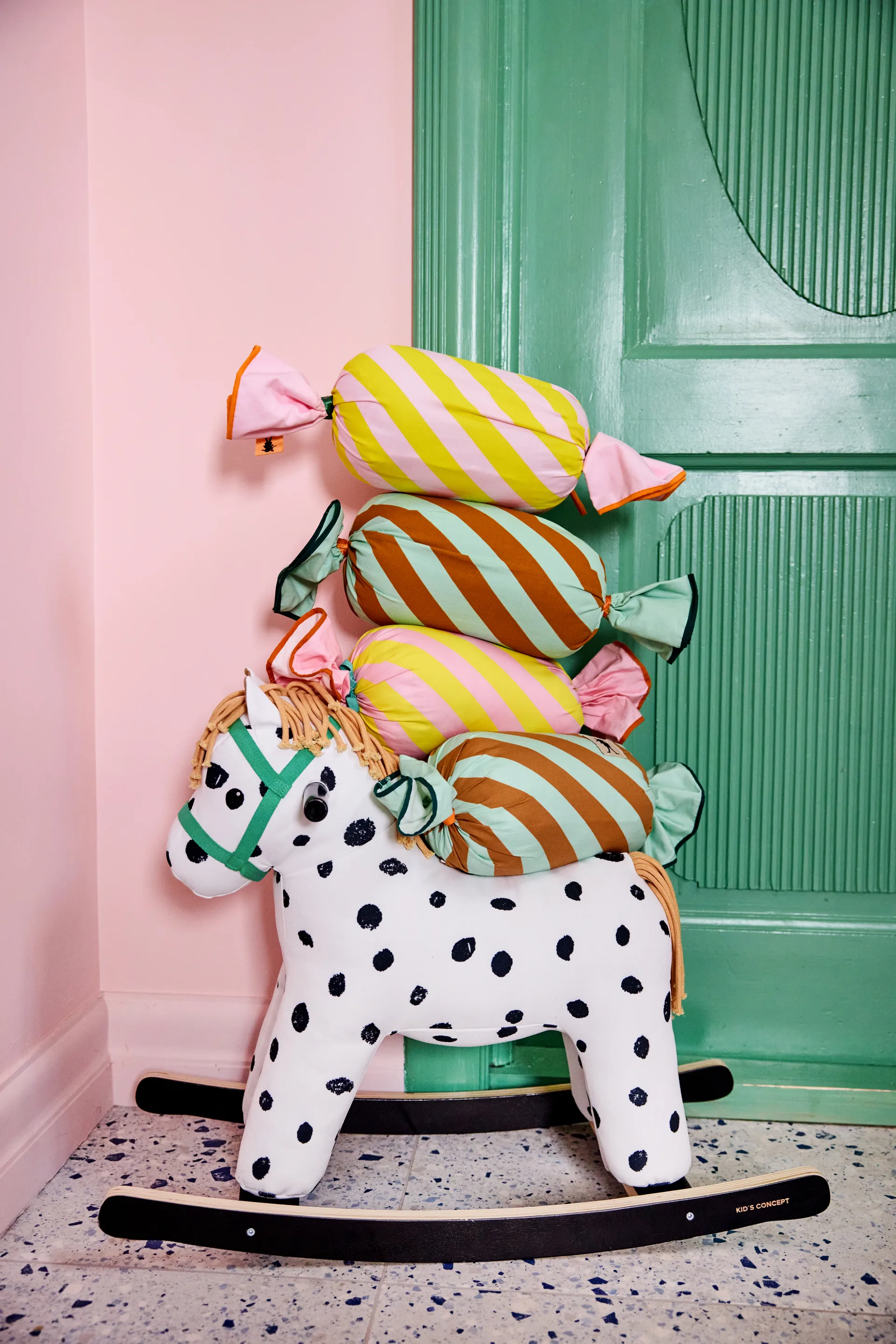 Pippi καραμέλα μαξιλάρι, Πράσινο Kid's Concept