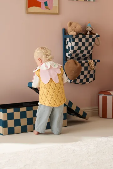 Σκαμπό με αποθήκευση  Sittpuff - Γαλαζοπράσινο, 80x30x30 εκ. - Kid's Concept