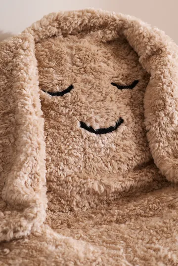 Snuggle πουφ - Μπεζ, Ø80x50 εκ. - Kid's Concept