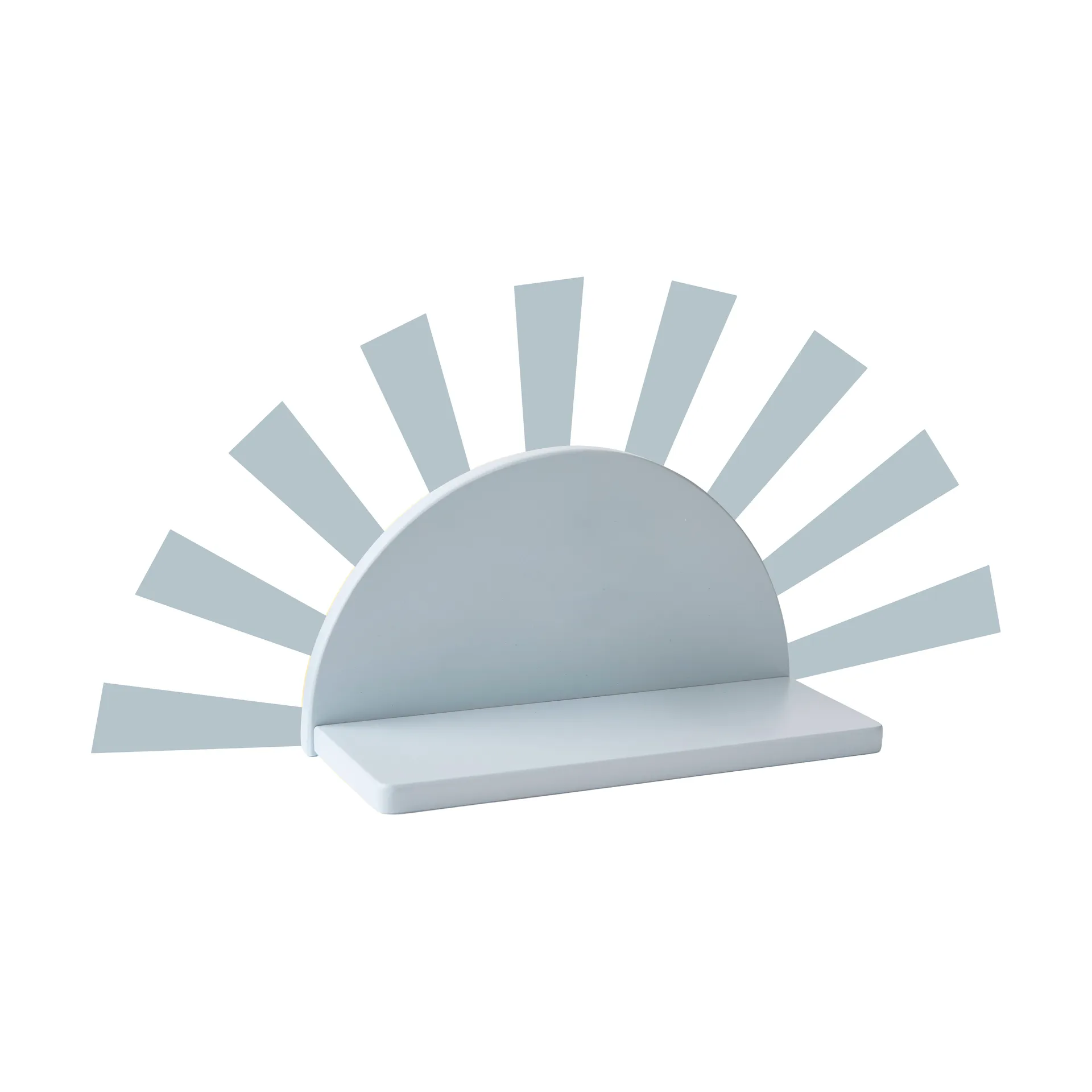 Star ράφι σε σχήμα κύκλου με αυτοκόλλητα, Μπλε Kid's Concept