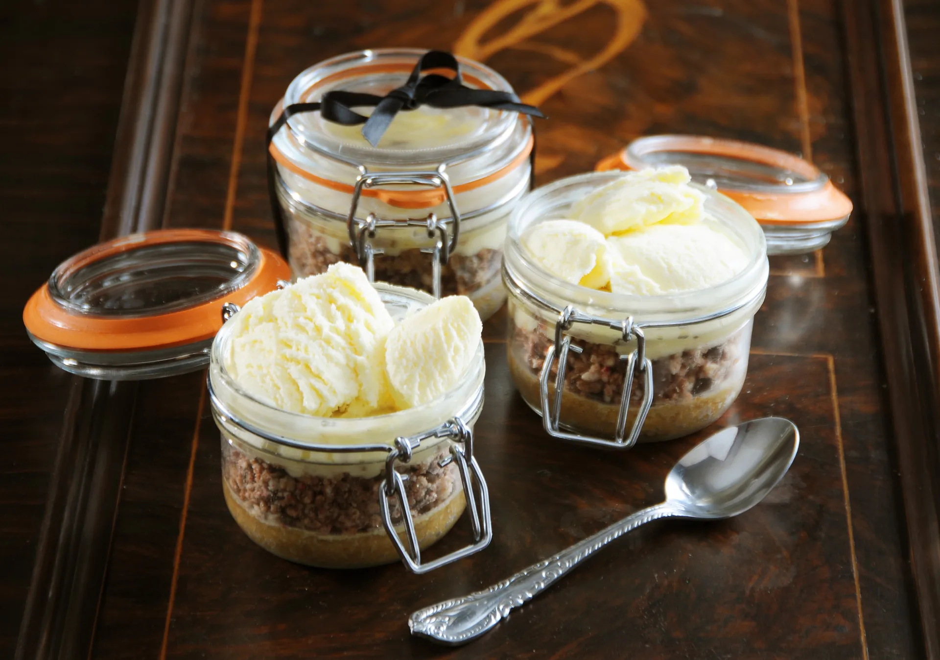 Βάζο Kilner στρογγυλό με κλιπ, Διαφανές, 125 ml Kilner