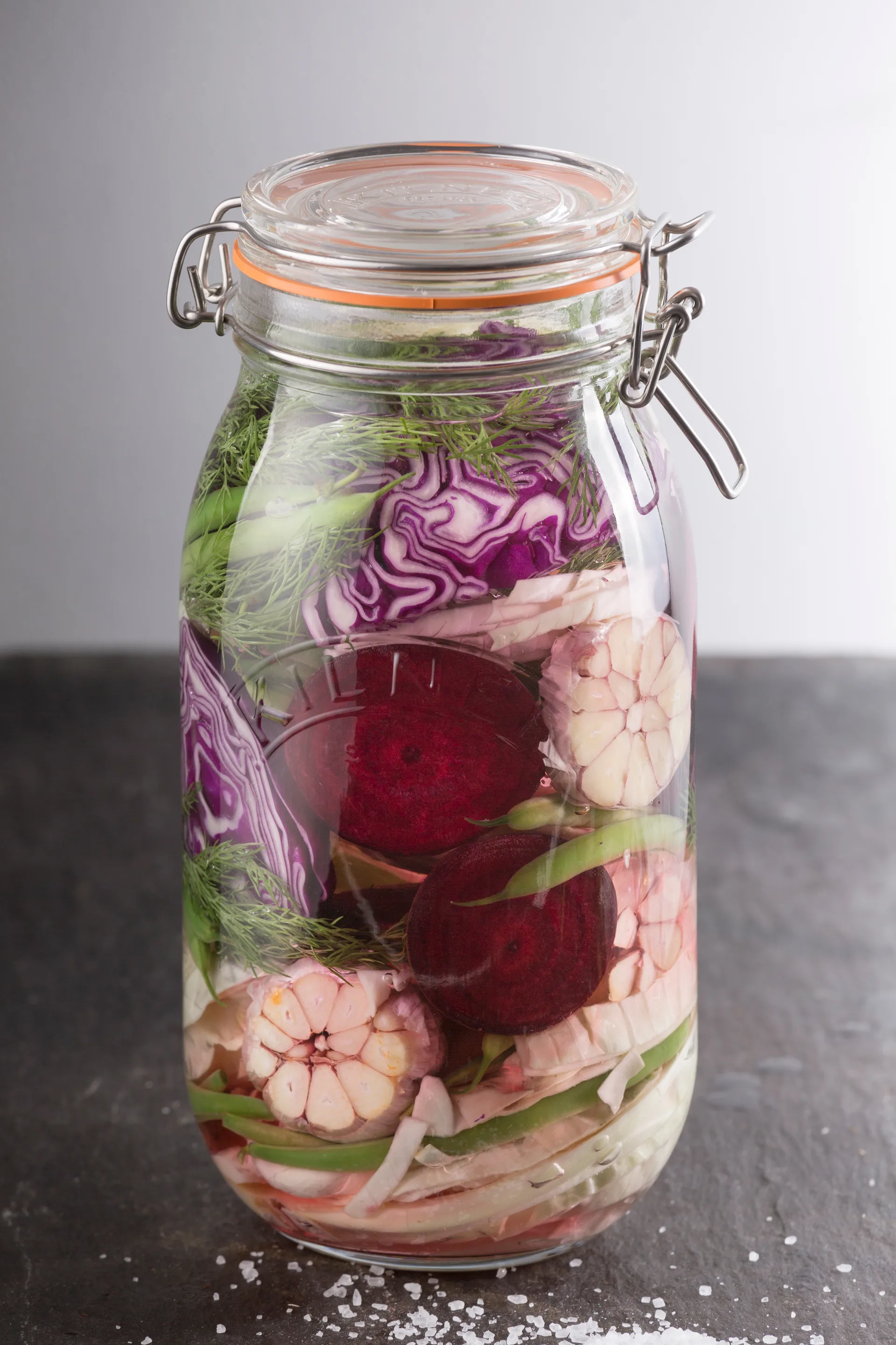 Βάζο Kilner στρογγυλό με κλιπ, Διάφανο, 1,5 L Kilner