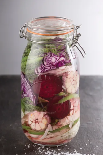 Βάζο Kilner στρογγυλό με κλιπ - Διάφανο, 1,5 L - Kilner