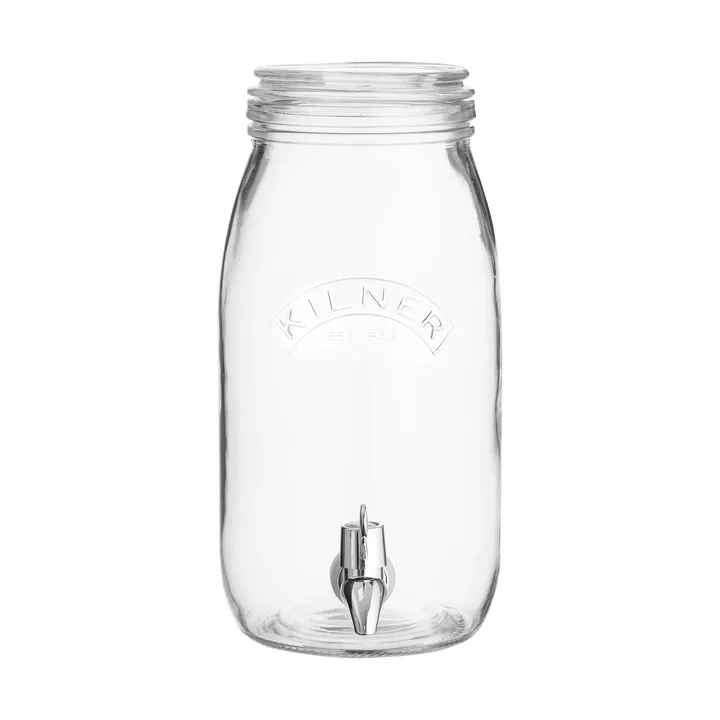 Διανεμητής ποτών Kilner με βρυσάκι - Διάφανο, 3 L - Kilner