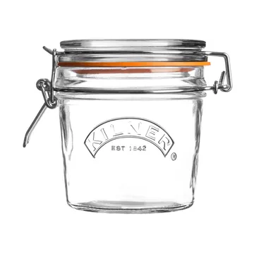 Βάζο Kilner στρογγυλό με κλιπ - Διαφανές, 350 ml - Kilner