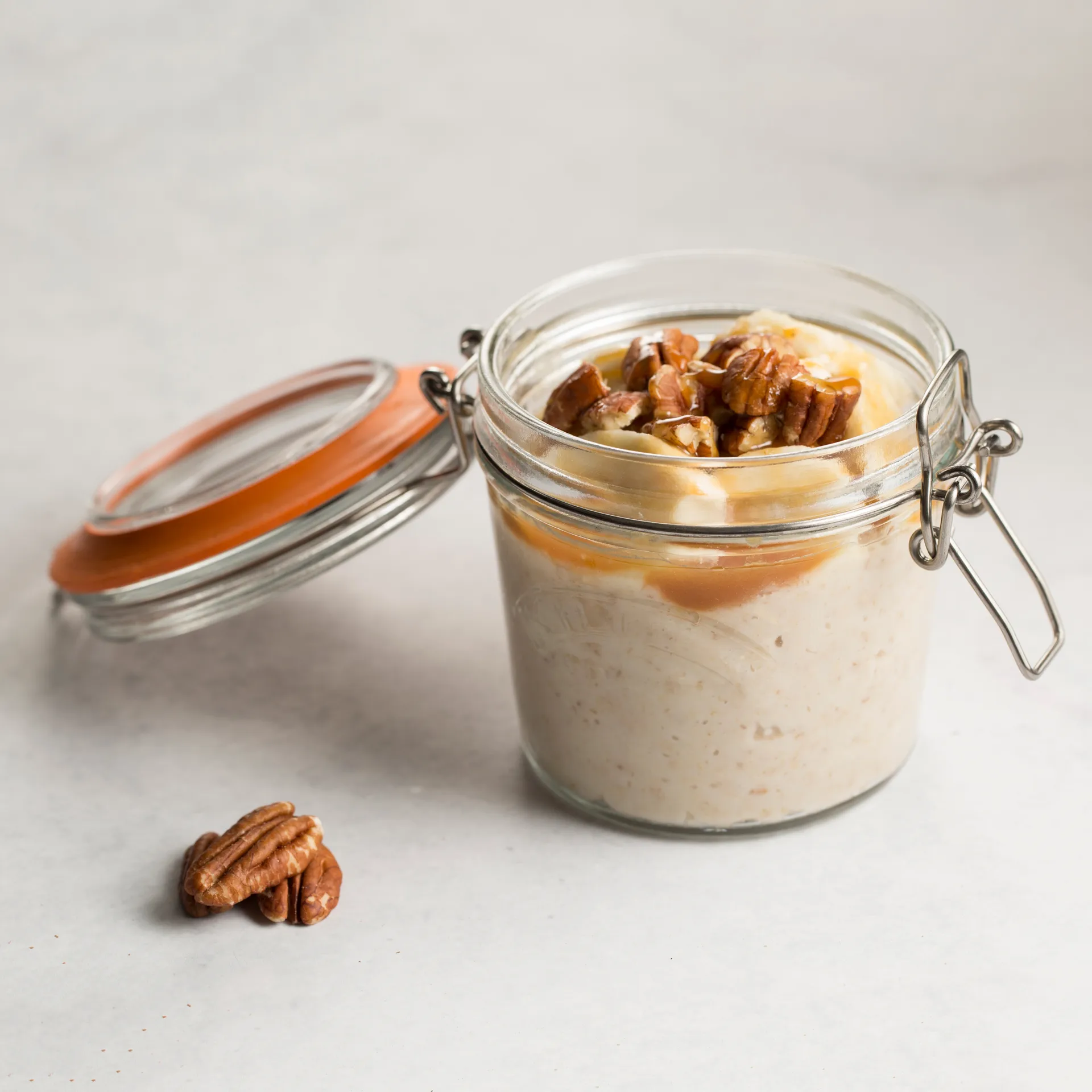 Βάζο Kilner στρογγυλό με κλιπ, Διαφανές, 350 ml Kilner