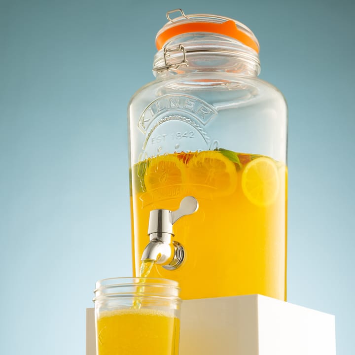 Γυάλινο δοχείο Kilner με κάνουλα 5 l, Διαφανές Kilner