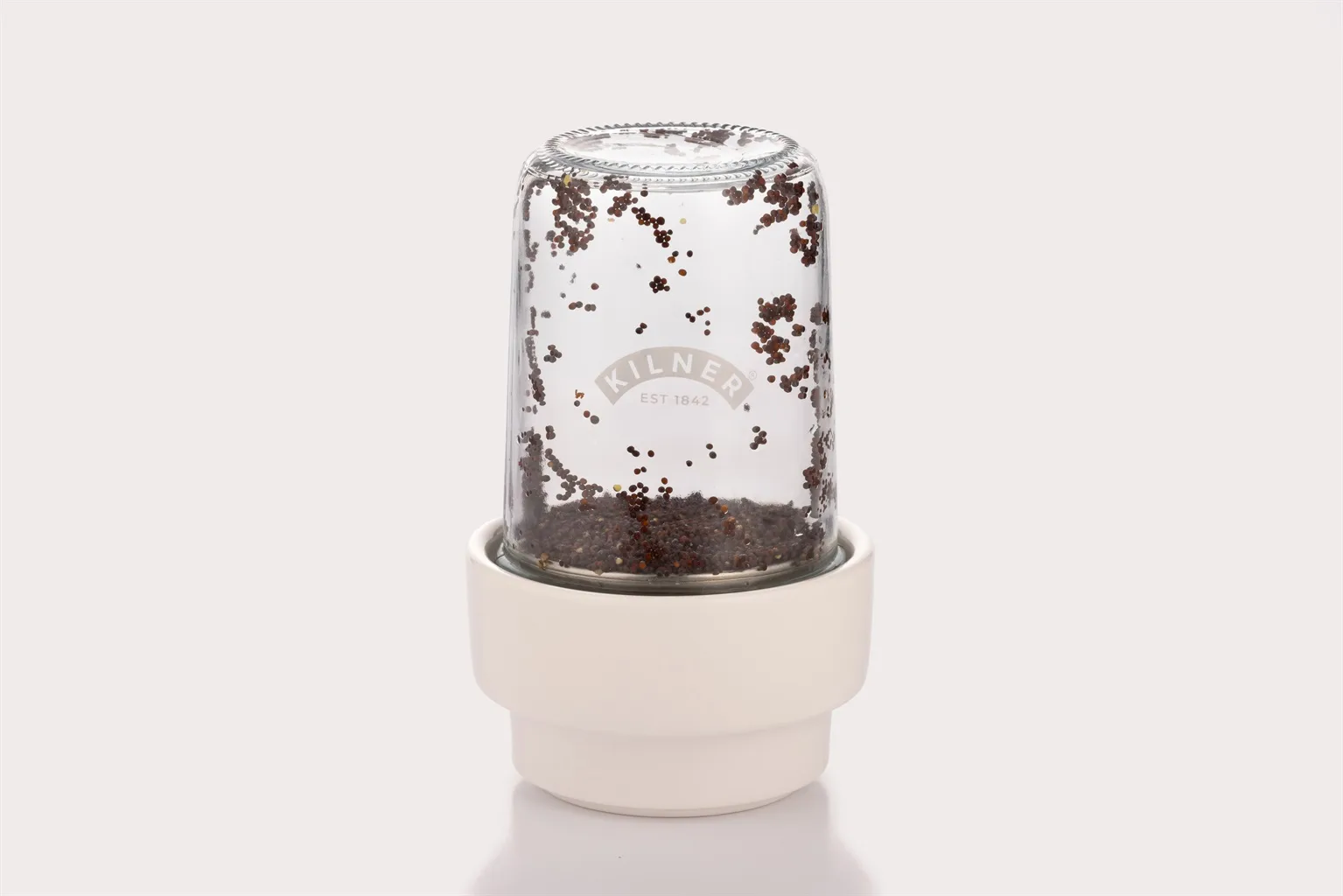 Σετ φύτρωσης Kilner, Διάφανο-λευκό, 500 ml Kilner