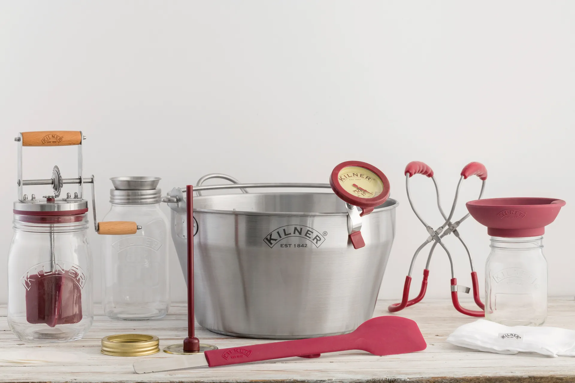 Πάνινο φίλτρο Kilner 50x50 εκ, Off white Kilner