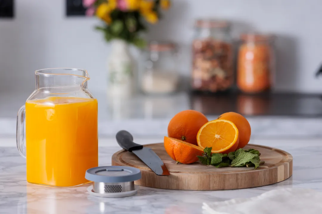 Kilner FRESH κανάτα ψυγείου, Διαφανές-γκρι, 1,2 L Kilner