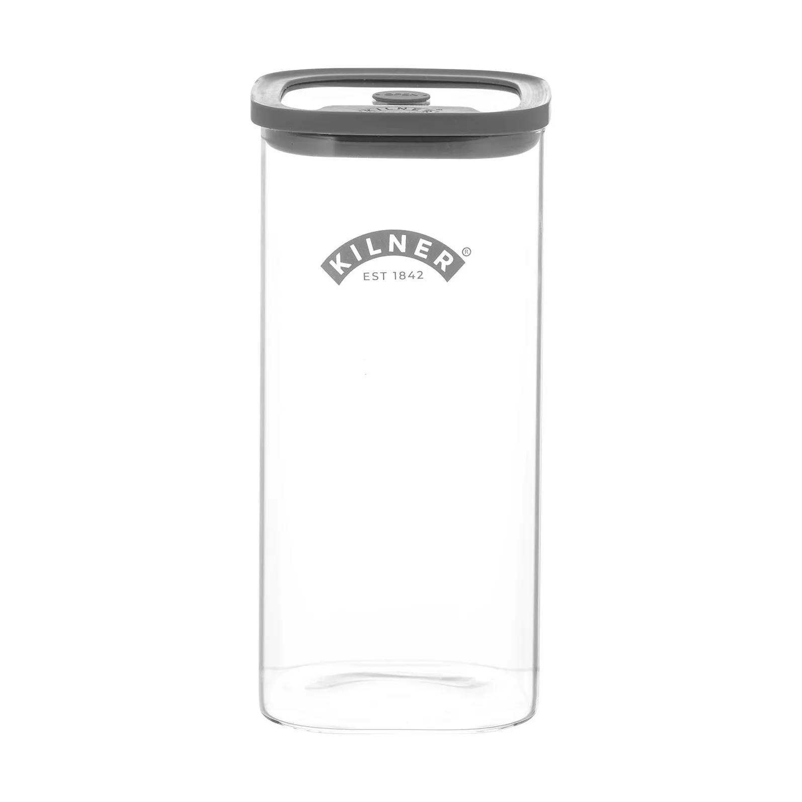 Kilner FRESH δοχείο αποθήκευσης, Διαφανές-γκρι, 1,5 L Kilner