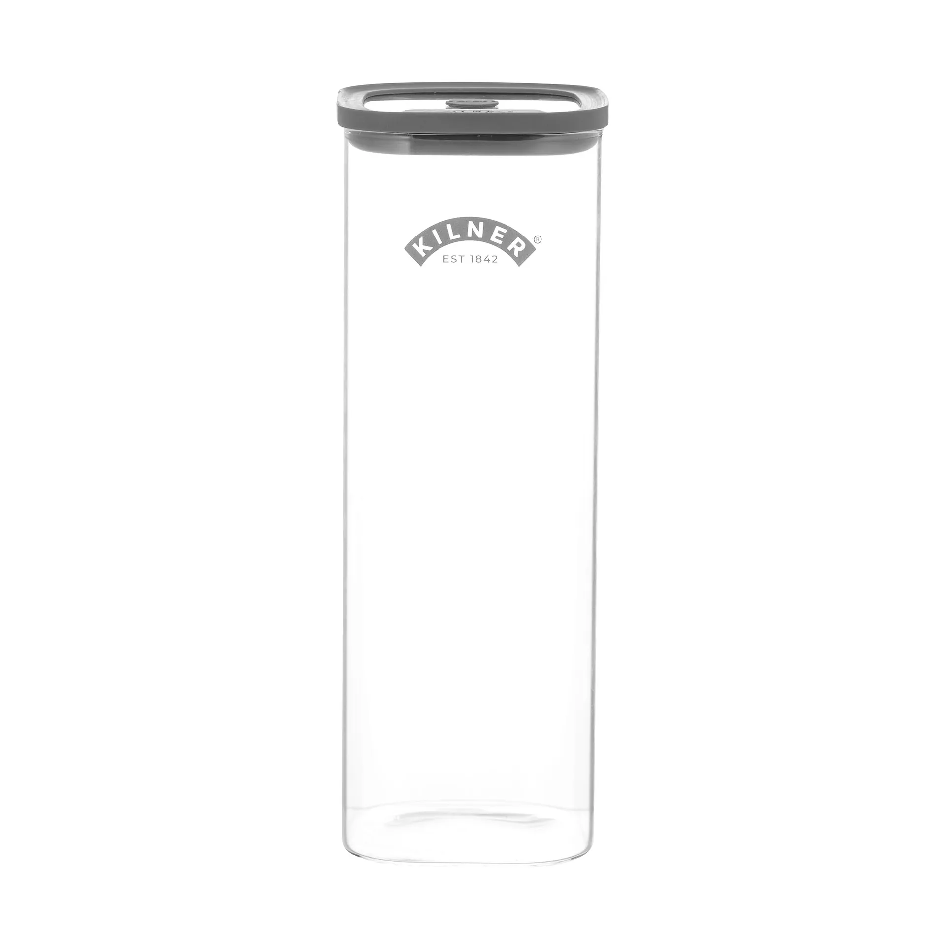 Kilner FRESH δοχείο αποθήκευσης, Διάφανο-γκρι, 2 L Kilner
