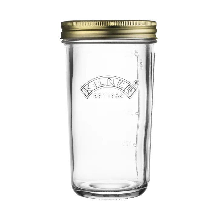 Kilner WIDE κονσερβοκούπα - Διάφανο-χρυσό, 0,5 L - Kilner