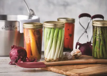 Kilner WIDE κονσερβοκούπα - Διάφανο-χρυσό, 0,5 L - Kilner