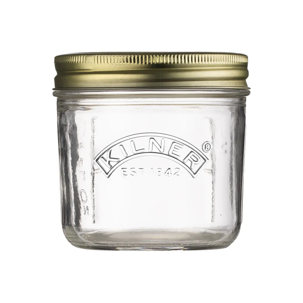 Kilner WIDE κονσερβοκούπα, Διαφανές-χρυσό, 200 ml Kilner
