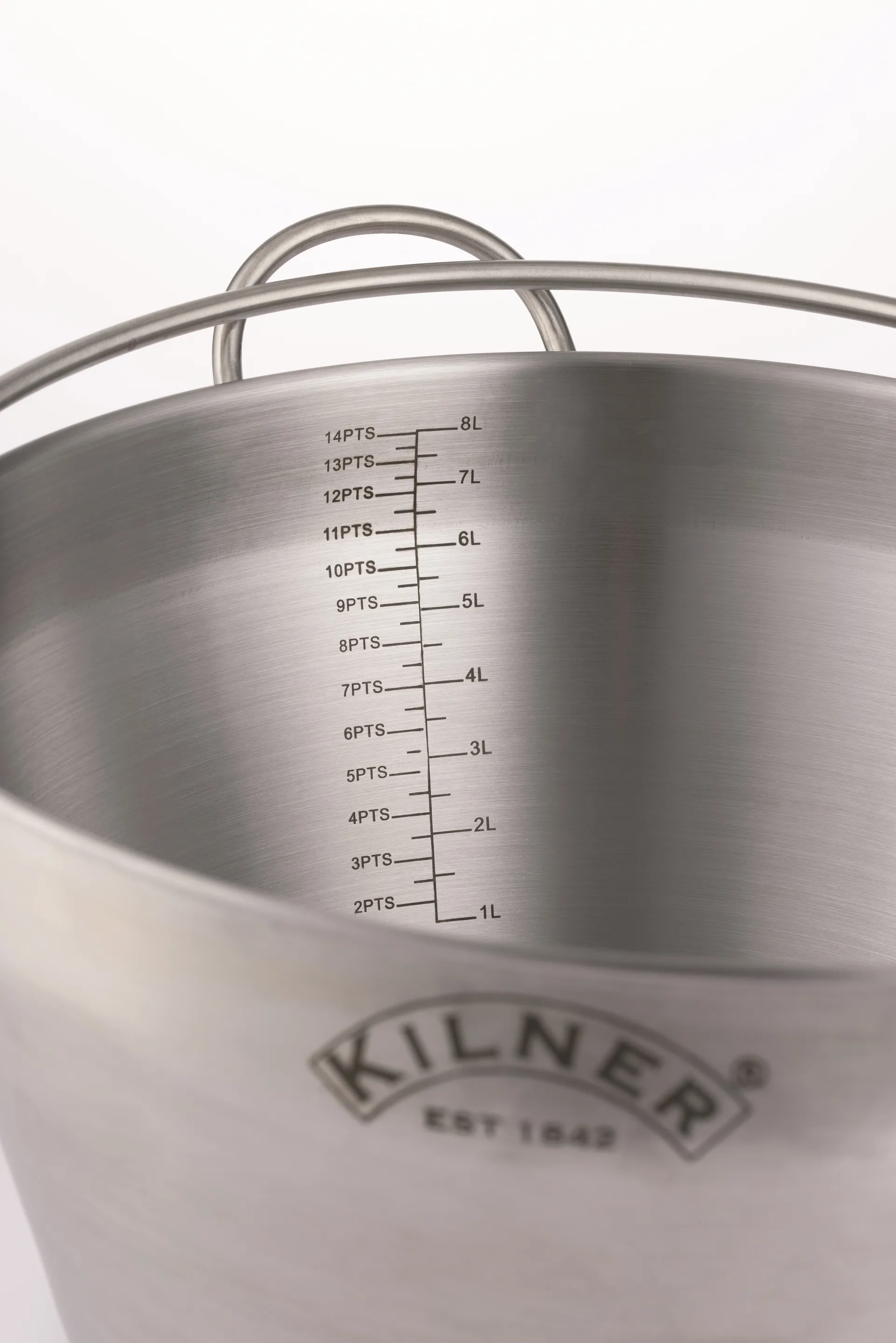 Κατσαρόλα μαρμελάδας Kilner, Ανοξείδωτο ατσάλι Kilner