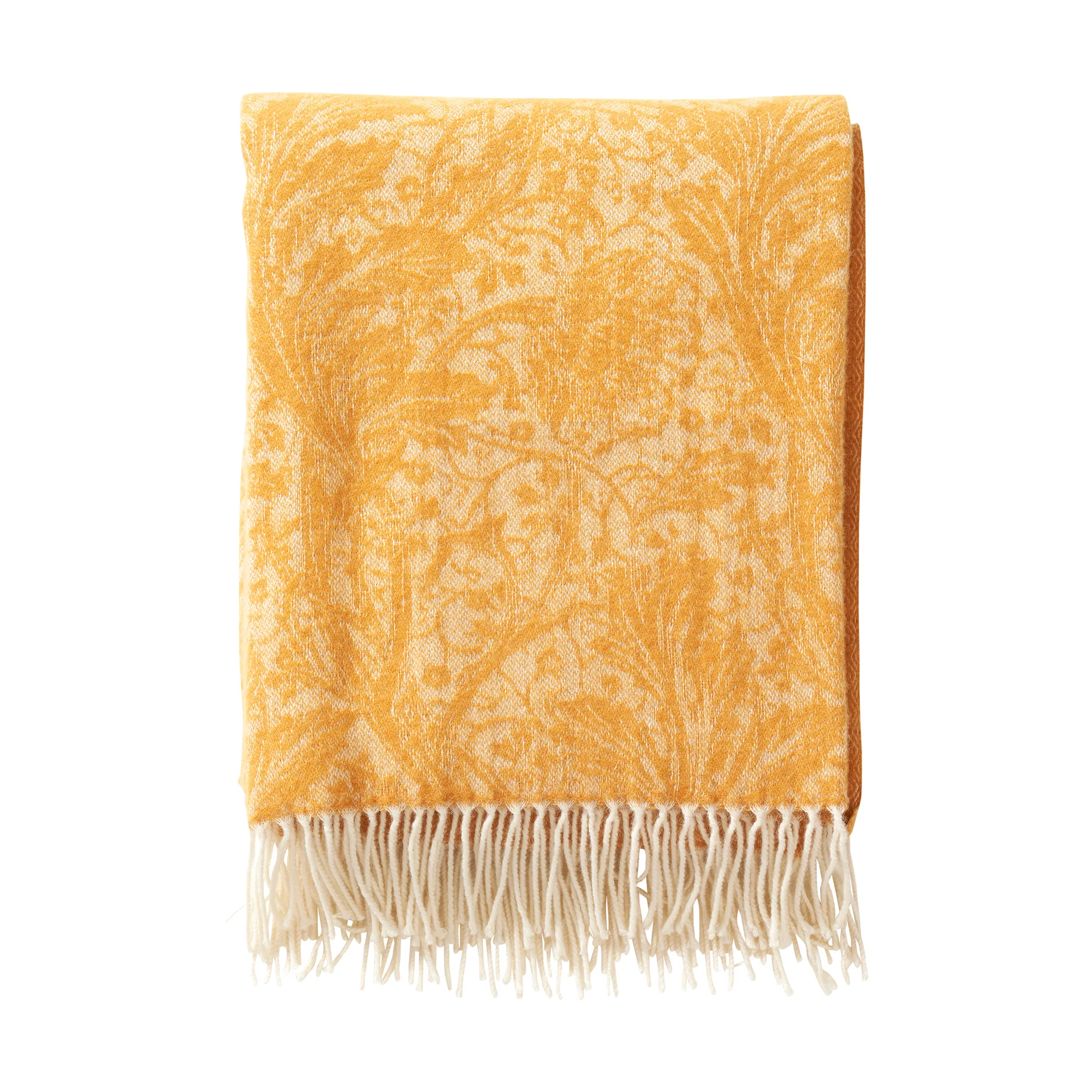 Arcadia ριχτάρι 130x180 εκ, Mustard Klippan Yllefabrik