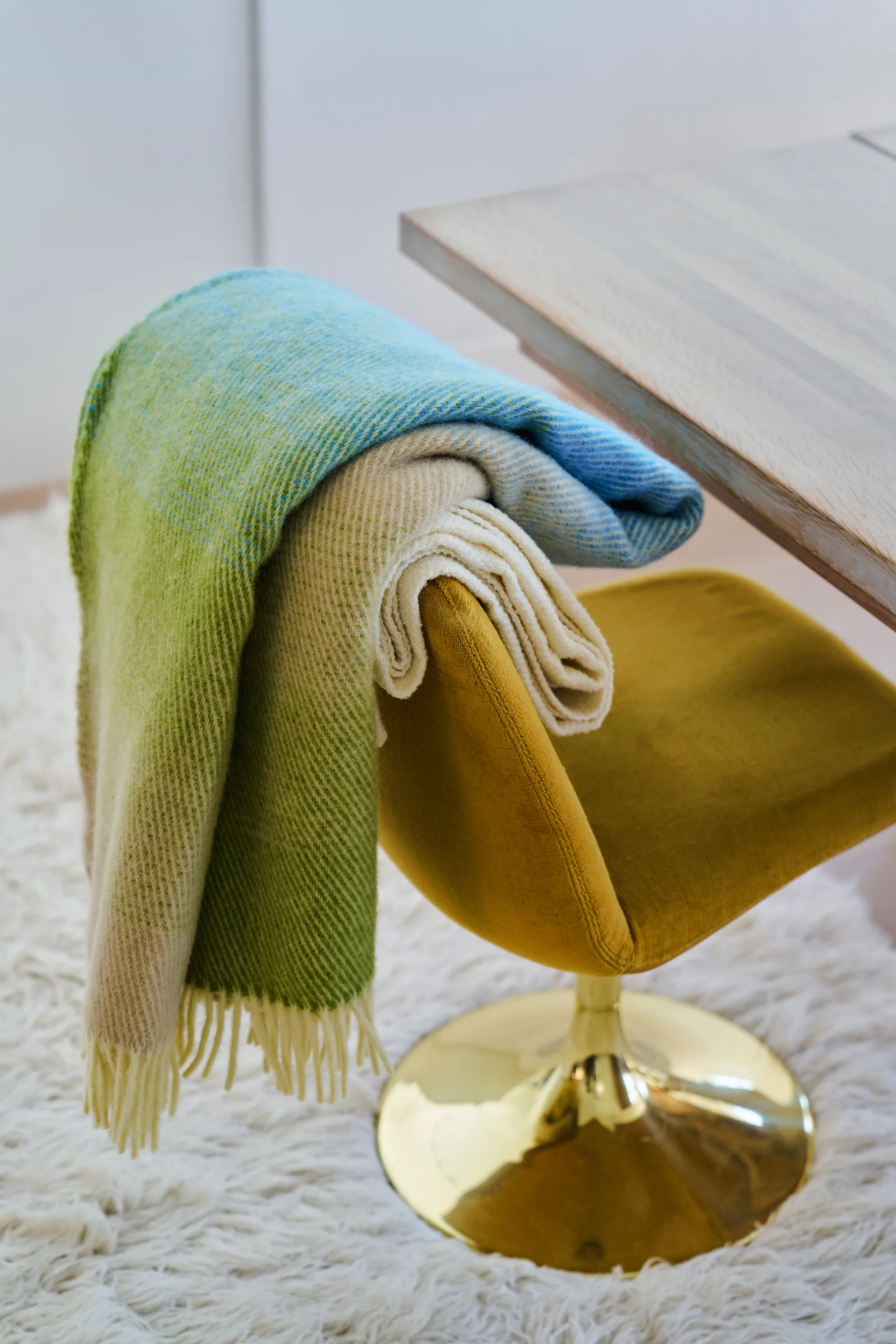 Aurora κουβέρτα από μαλλί 130x200 εκ., Pastel dream Klippan Yllefabrik