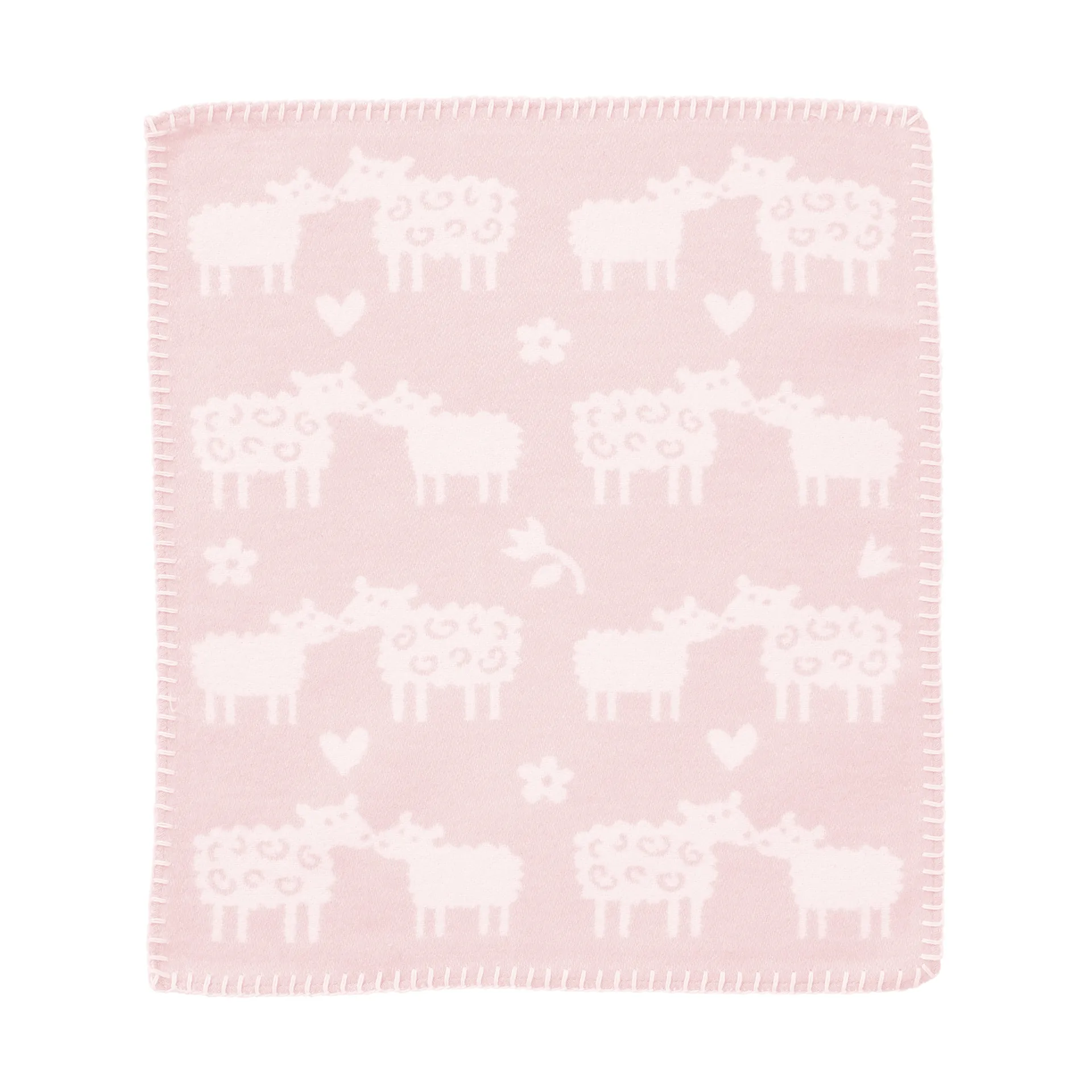 Bää κουβερτάκι παρηγοριάς, Soft pink, 34x40 εκ. Klippan Yllefabrik