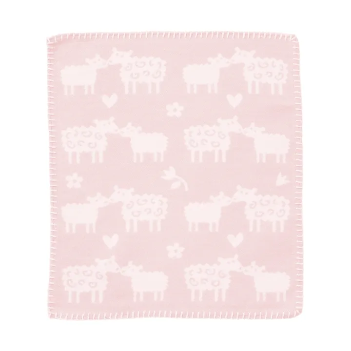 Bää κουβερτάκι παρηγοριάς - Soft pink, 34x40 εκ. - Klippan Yllefabrik